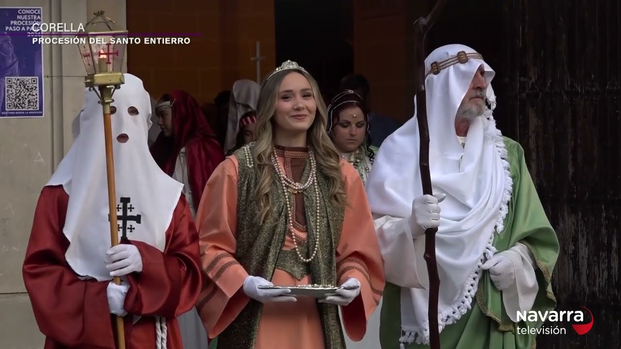 Corella se vuelca en la Procesión del Santo Entierro