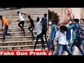 Fake gun prank in public  ultimate fun overloaded  public fun