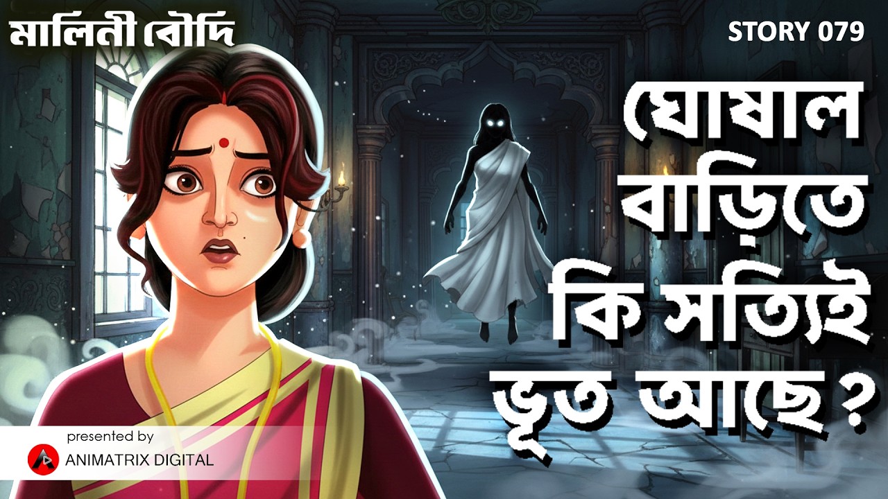 ঘোষাল বাড়িতে কি সত্যিই ভূত আছে? | Malini Boudi Mystery | Ep 079 | Animatrix Digital