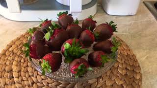 Çikolatalı Çilek Tarifi Çikolatalı Çilek Nasıl Yapılır