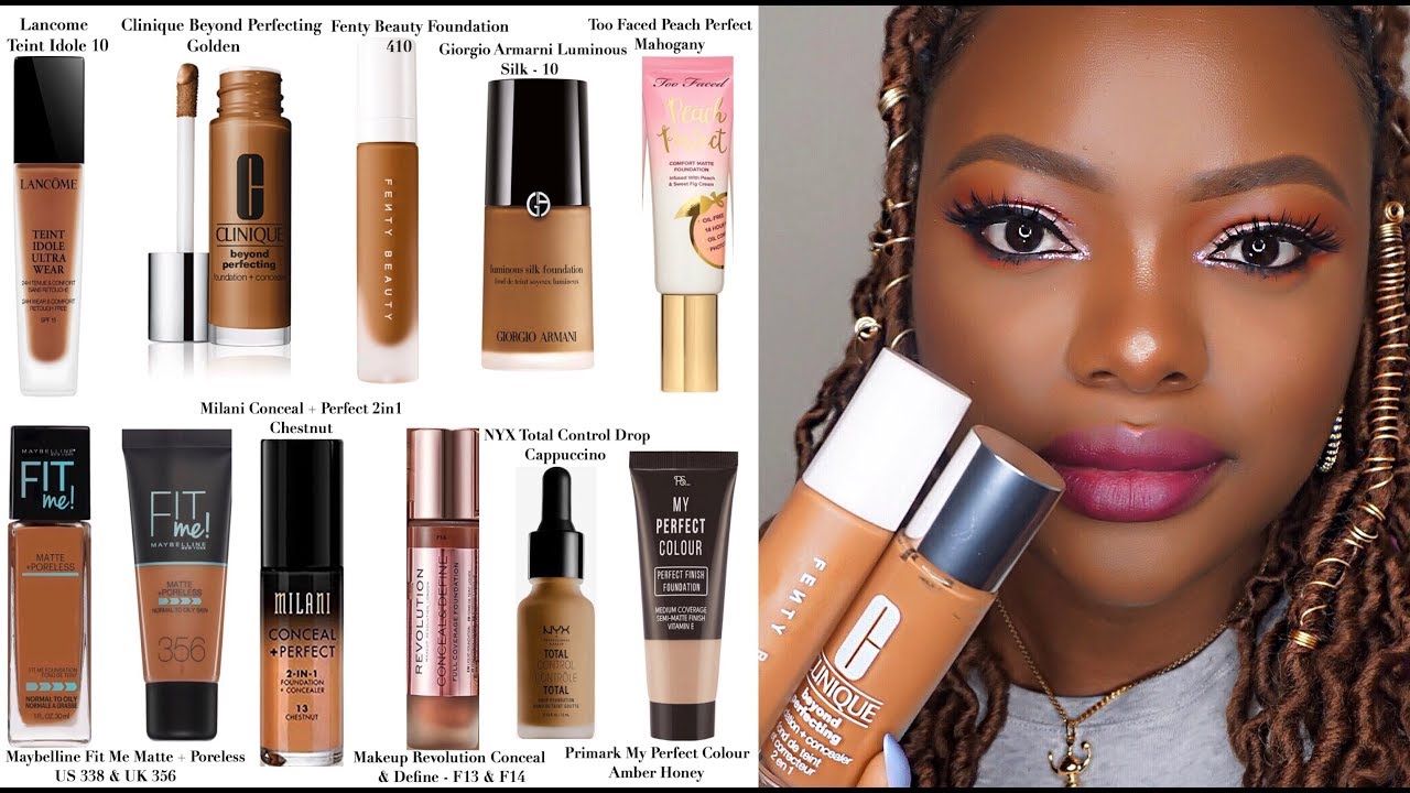 BEST Foundations For Dark Skin | Top 10 