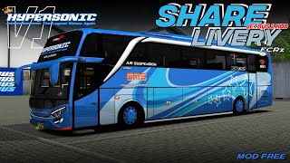 SHARE LIVERY MOD JETBUS 2+ HDD V1 FCRZ COFFEE BUS! screenshot 2