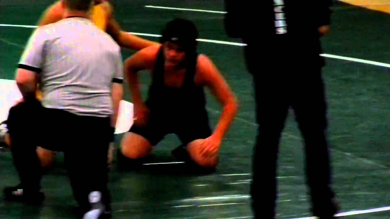 Alex Layden 1st wrestling tournament, 2nd match, part 2 - YouTube