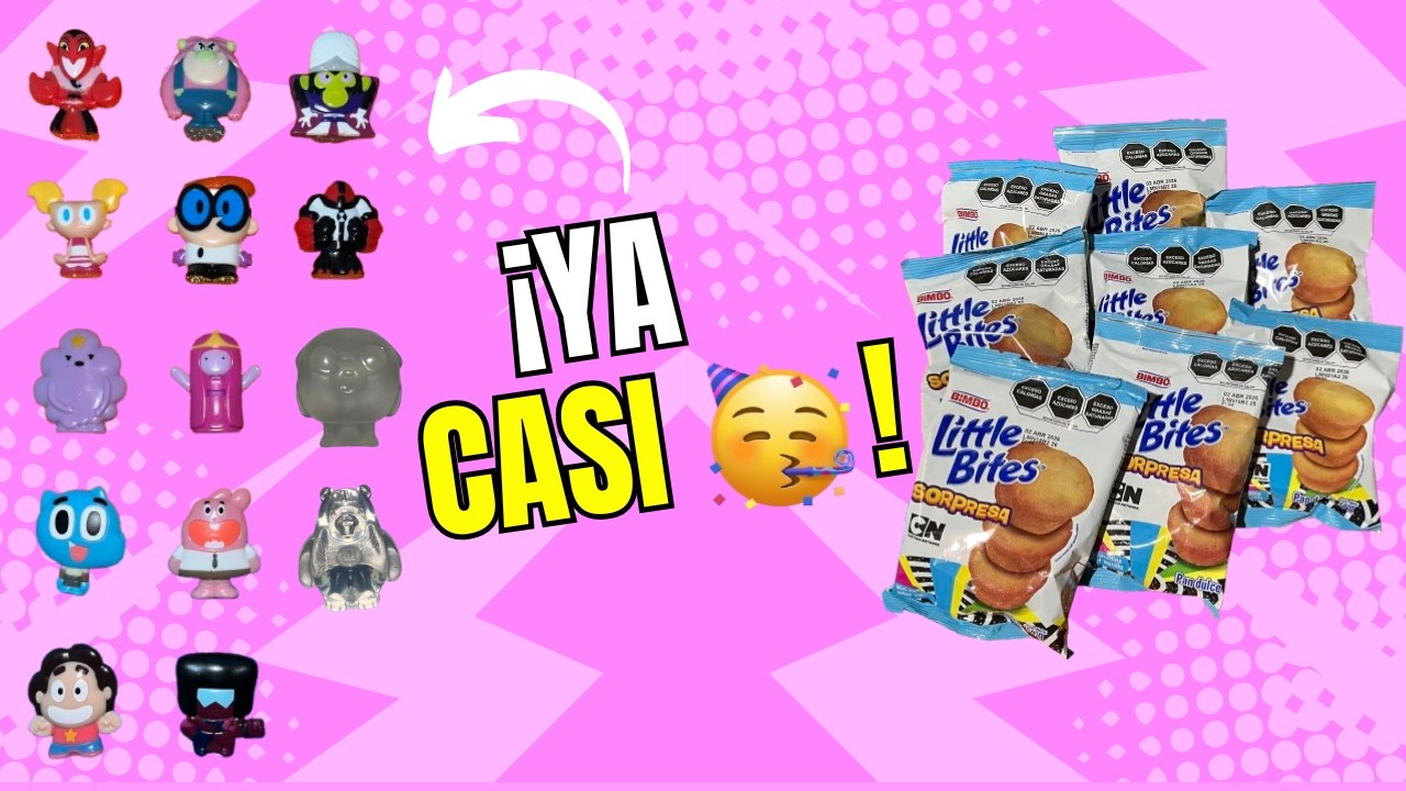 Dije que NO quería más repetidos… ¡y pasó esto!😭 Abriendo 8 paquetes de Little Bites SORPRESA 😯