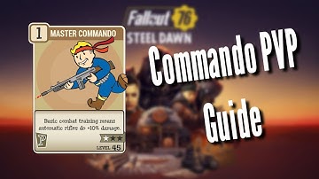 Commando PVP Build and Guide |Fallout 76 PVP|
