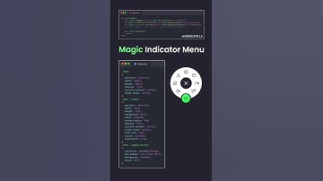💻MAGIC INDICATOR💻 || #shorts #viral #coding #html #css #javascript