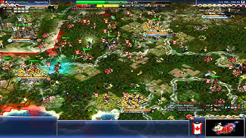 Civilization 4 Caveman 2 Cosmos v23 Episode 16 - Buildup