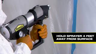 Homax® TexPro™: Spraying the Texture
