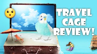 Best Budgie Travel Cage! by Puff Pets 2,660 views 4 years ago 3 minutes, 25 seconds