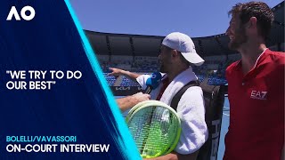 Bolelli/Vavassori On-Court Interview | Australian Open 2025 Quarterfinal Net Worth