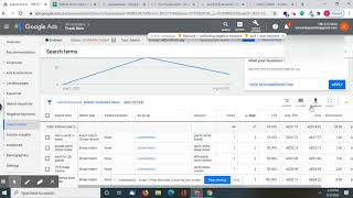 Adwords Campaign Optimization Search Term Analysis