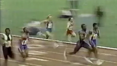 Olapade Adeniken vs. Linford Christie - Men's 100m...