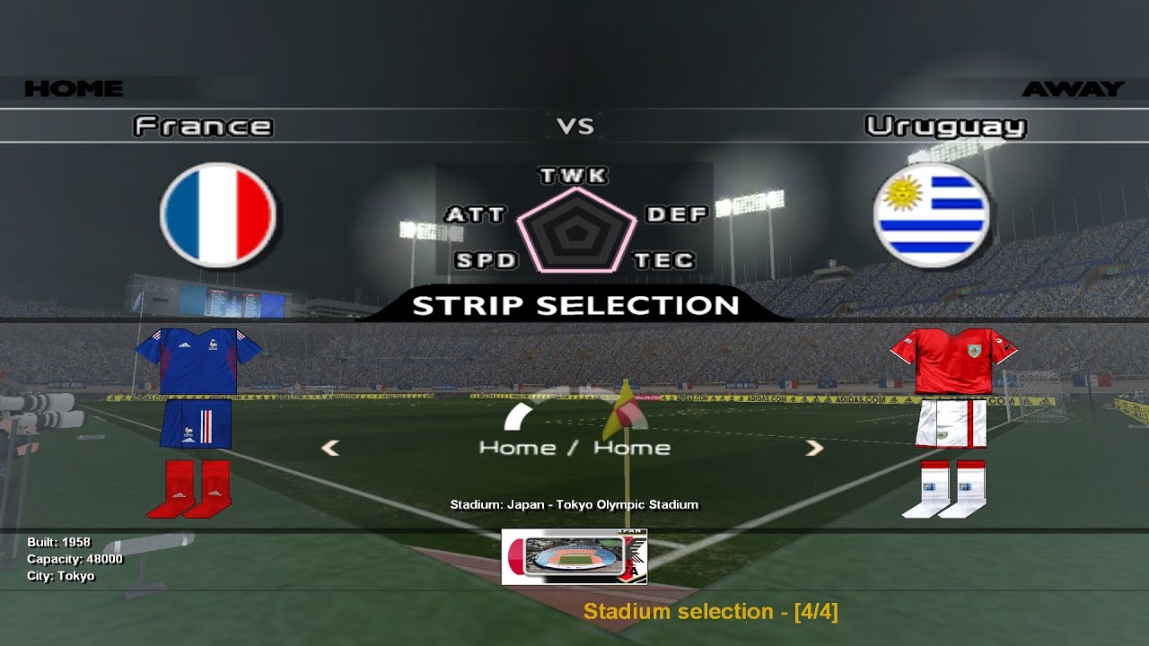 FIFA WORLD CUP 2002 - GROUP A - FIXTURE 2 - FRANCE - URUGUAY