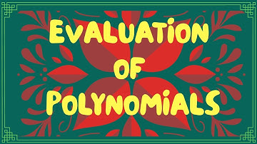 Evaluating Polynomials