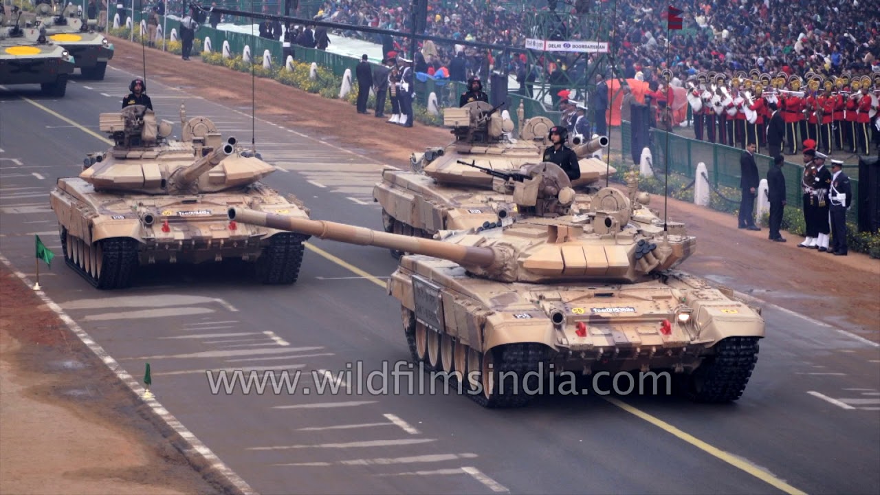Indian artillery fire power on display at Republic Day 2018