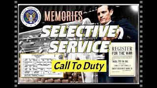 Selective Service "The Draft". Call To Duty. {1960's} {News Photographs And Story}