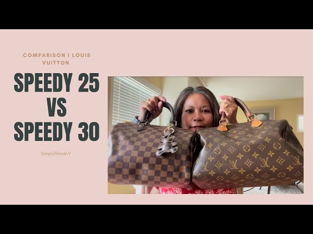 louis vuitton speedy bag 25 vs 30｜TikTok Search