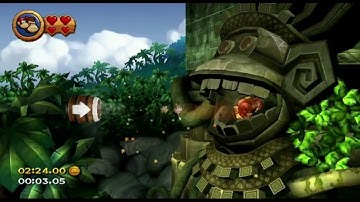[Donkey Kong Country Returns] 3-2 Button Bash — 2:07.15 (Shiny Gold Medal)