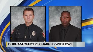 2 Durham police officers charged with DWI