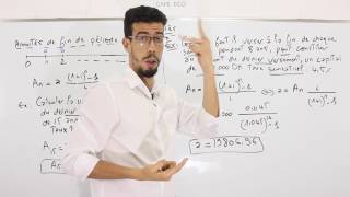 Cafe Eco Mathématiques Financières S2 Annuités Darija