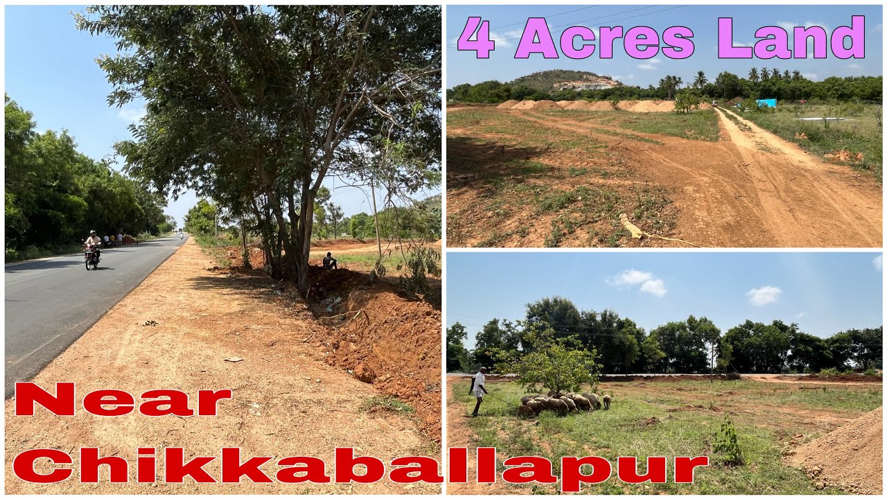 Land For sale Near Chikkaballapur Gudibanda NH7 (Sold out) YouTube
