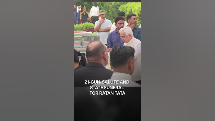 21-Gun-Salute, State Funeral as India Bids Farewell to Ratan Tata | Subscribe to Firstpost