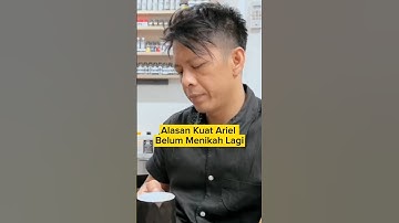 Alasan Ariel Noah tan mau menikah lagi #ariel #arielnoah
