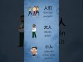 Learn Chinese vocabulary faster by focusing on key characters! 🇨🇳  #learnchinese