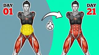 🔥 Lose Belly Fat Without Dieting ✅ 30-Min Standing Workout for Women | Daily Home Routine screenshot 3