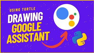 Google Assistant logo drawing using python | turtle module | Py Ideas 💡
