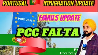 Portugal 🇵🇹 immigration Update Today // PCC Problem Falta @sarwaraportugal