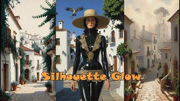 Silhouette Glow - Woman in Latex - Music Video 2025 - Pop - Grok Imagine HD and Tad.ai