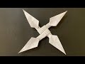 How to make paper Ninja shuriken | easy Ninja shuriken