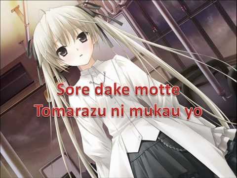 Hiyoku No Hane Lyrics Yosuga No Sora Opening With Lyrics 比翼の羽根