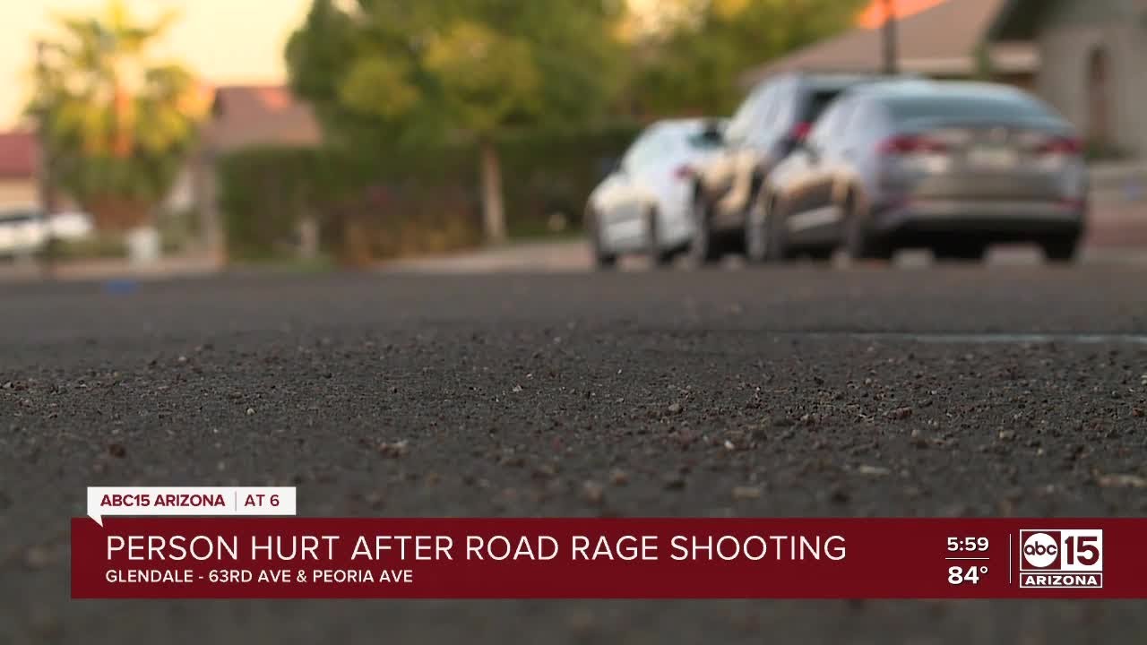 Person hurt after road rage shooting in Glendale - YouTube