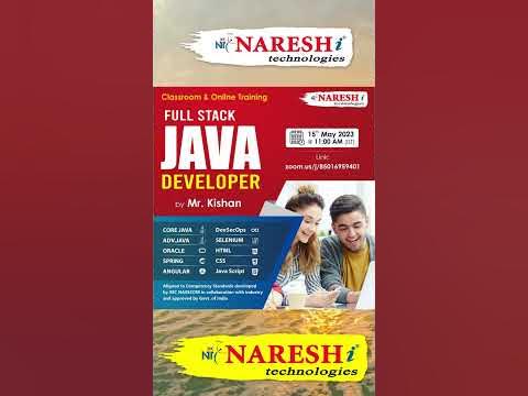 Full Stack Java Developer Classroom and Online Training by Mr. Kishan ...