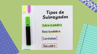 Subrayado