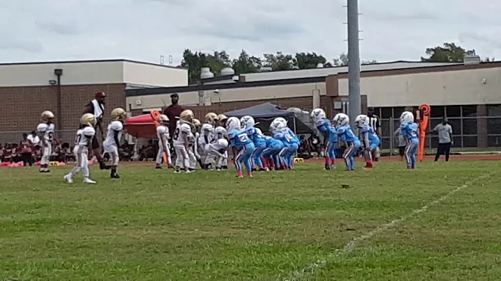 "Spring Texans" Freshman 10/12/2018  Player #21 Je...