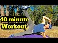 40 minute full body core workout  no equipment  sean vigue fitness