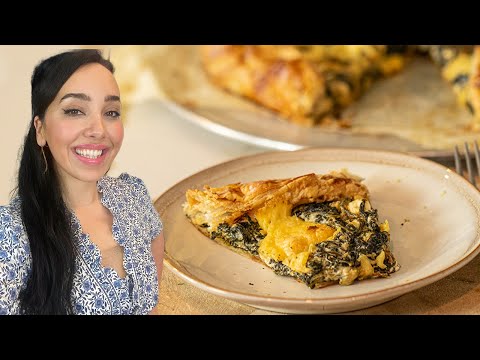 Spinach & Feta Galette: Spanakopita in Puff Pastry