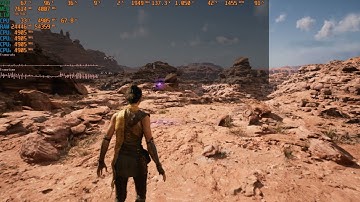 Epic Unreal Engine 5 - Valley Of The Ancients Demo - 720p Medium Nvidia 1070, Intel 10600K