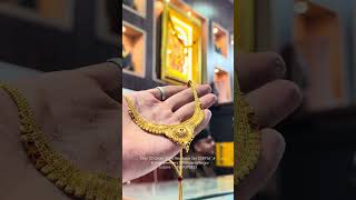 Only 10 Gram Gold Necklace Set Design ✨ Krishna Jewellers Indore 😍 #shorts #gold