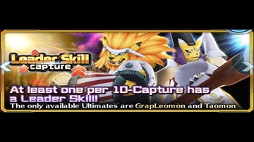 NEW Leader Skill & HP Chip Capture! DIGIMON LINKS