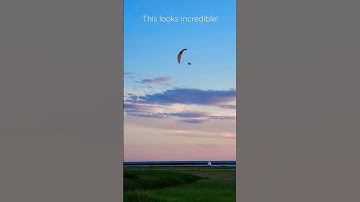 Would you try this? It looks incredible! #shorts #paramotor #extreme #awesome #amazing #flying