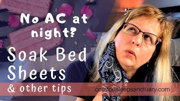 Sleep Cool in Summer | Cool Your Body