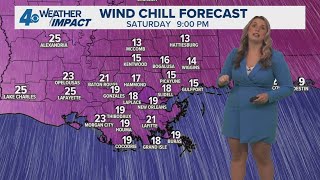 Weather Impact Alert: Extreme cold returns this weekend