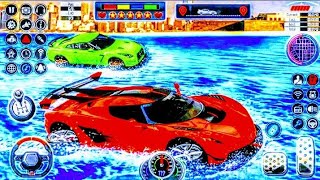 //Water Car Racing 3D: Car games//Android Game play video# please end the video# How are game //🎮🎮🎮🎮 screenshot 4