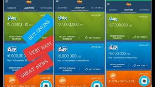 HOW TO BUY A LOTTERY ONLINE IN CANADA