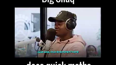 Big Shaq does quick maths