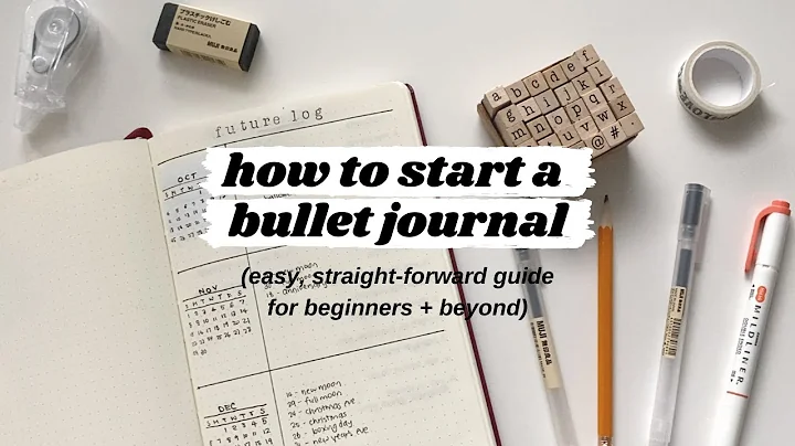 how to start a bullet journal | the ultimate guide...